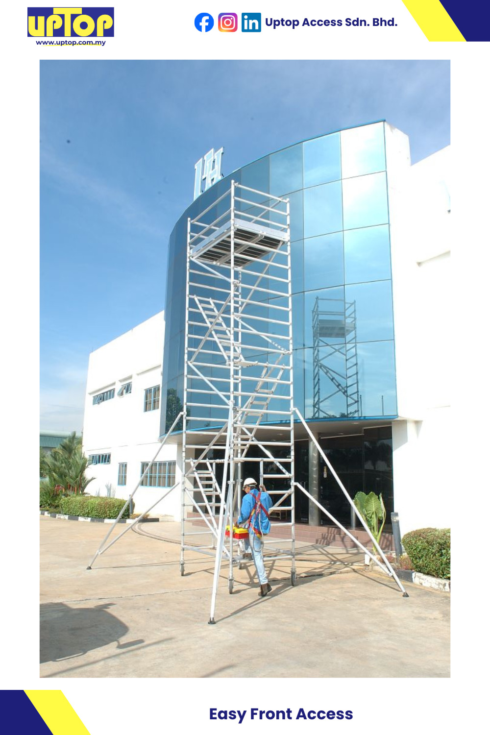 Scaffold Malaysia with Easy Front Access Rental & Sales