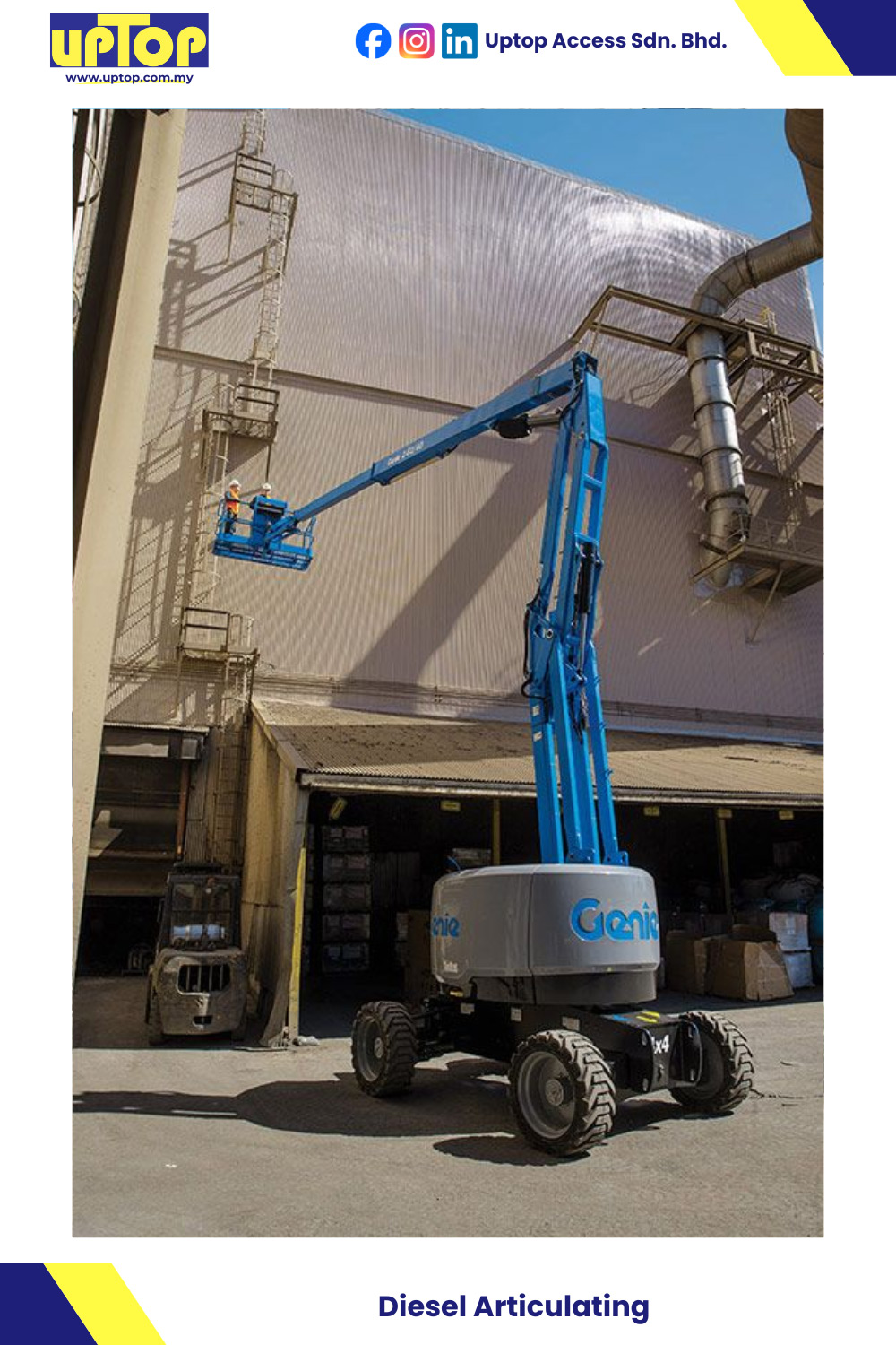 Genie Diesel Articulating Boom Lift