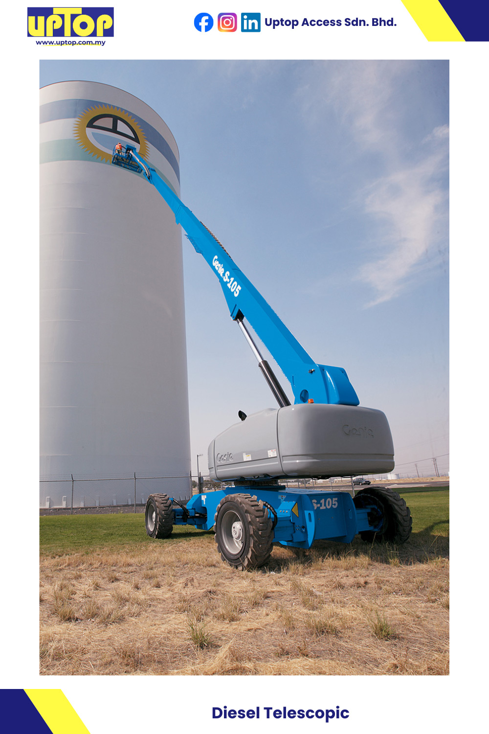 Genie Diesel Telescopic Boom Lift Rental & Sales