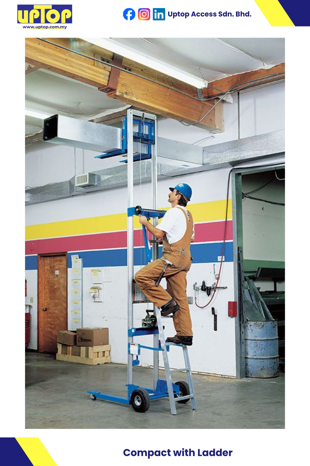 Material Lift (Compact with Ladder) for Sale in Malaysia