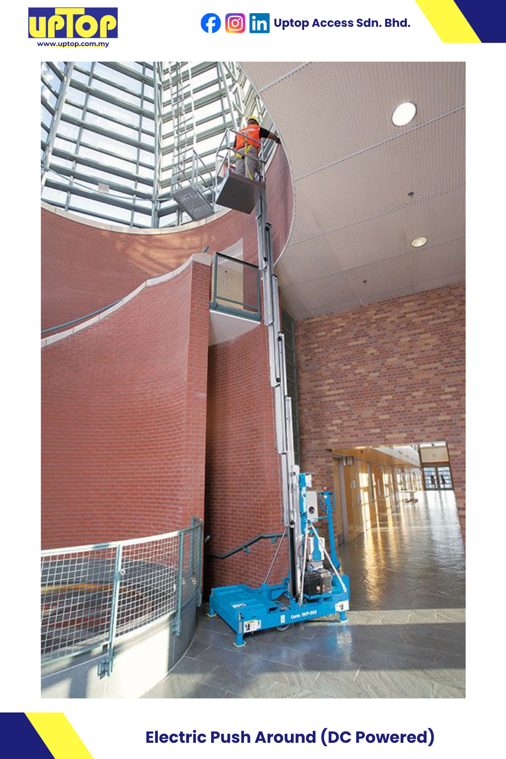 Genie Electric Push Around Vertical Lift Rental & Sales